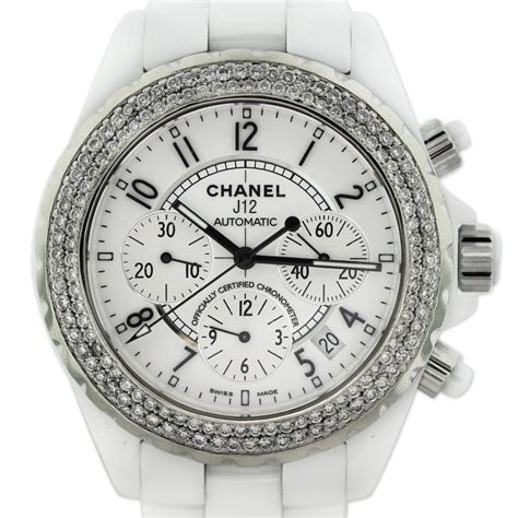 black and white diamond chanel|chanel j12 price list.